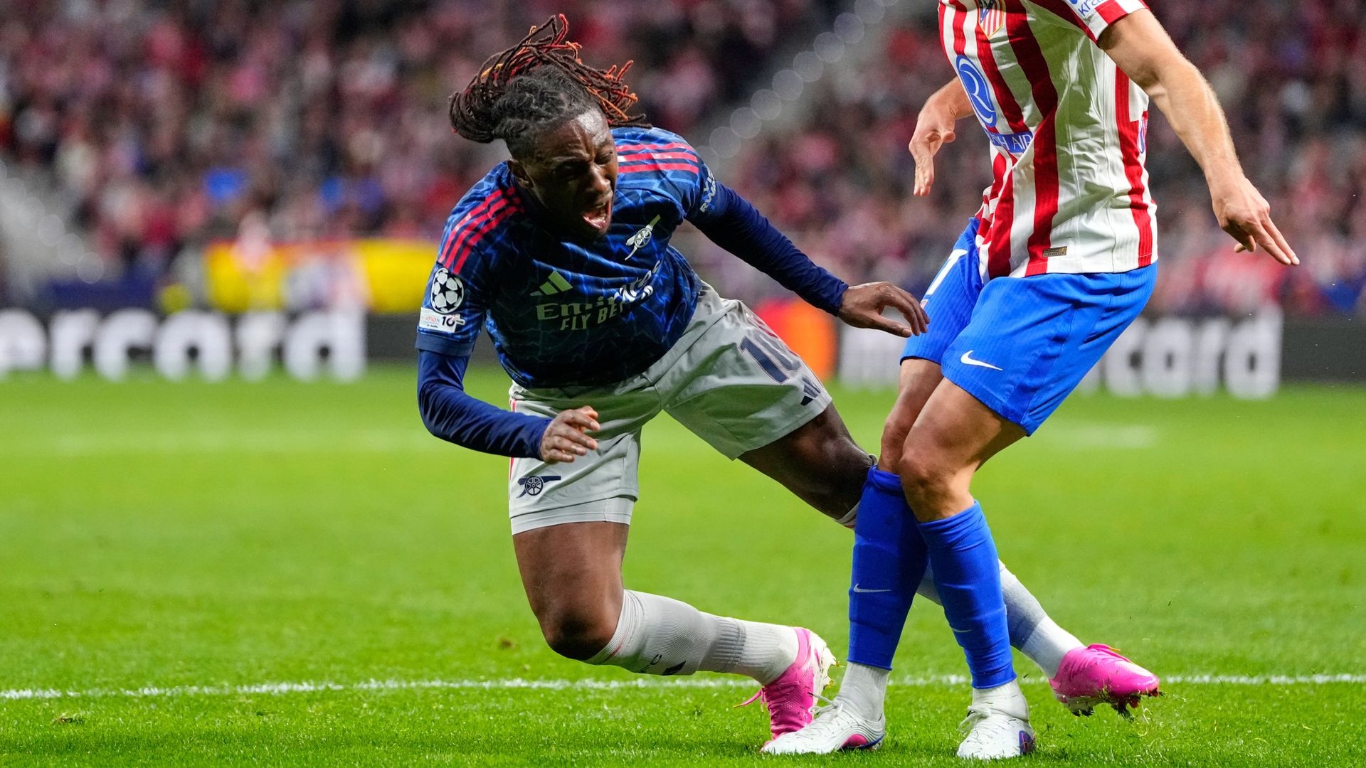 Arsenal Atletico Madrid penaltı skandalı