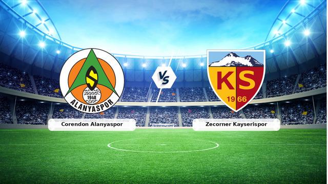 Alanyaspor Kayserispor maçı