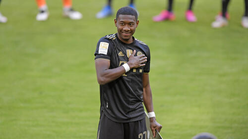 Alaba überrascht